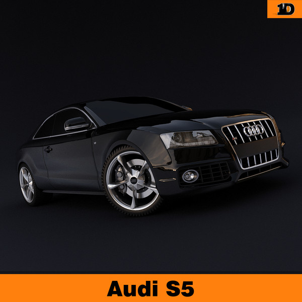 audi s5 3d 3ds - audi s5 by OODINDD