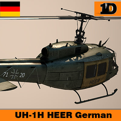 uh-1h air force max - uh-1h heer by OODINDD