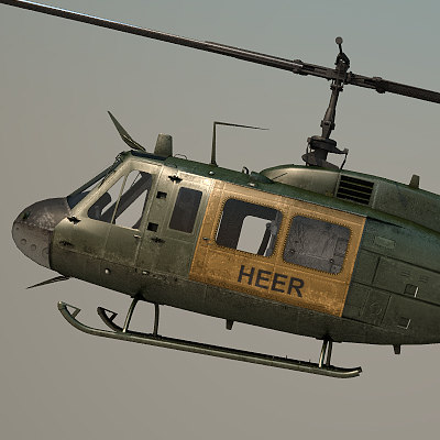 uh-1h air force max - uh-1h heer by OODINDD