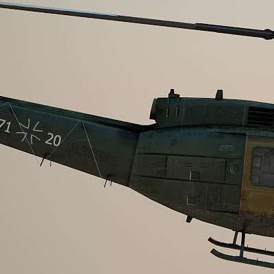 uh-1h air force max - uh-1h heer by OODINDD