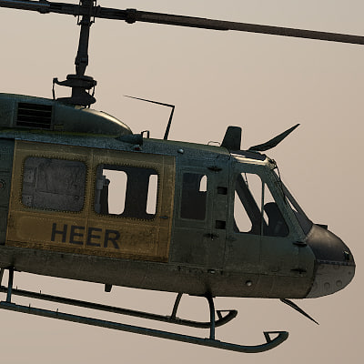 uh-1h air force max - uh-1h heer by OODINDD