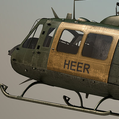uh-1h air force max - uh-1h heer by OODINDD