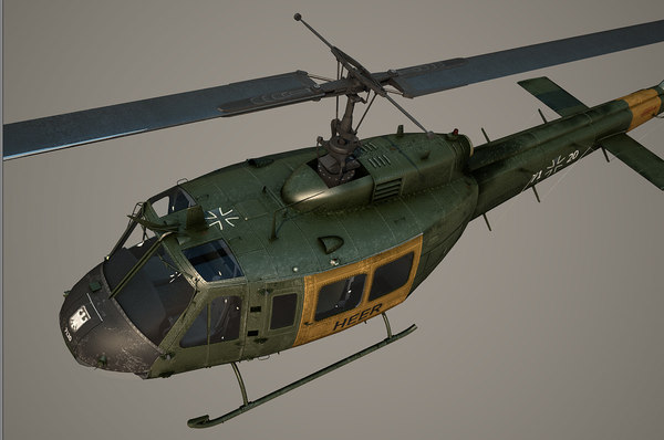 uh-1h air force max - uh-1h heer by OODINDD