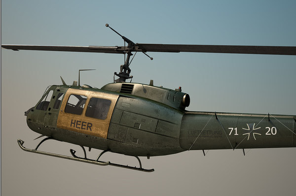 uh-1h air force max - uh-1h heer by OODINDD