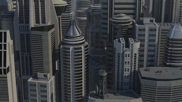 3d city skyscrapers model - Cityscape by dastolidigital