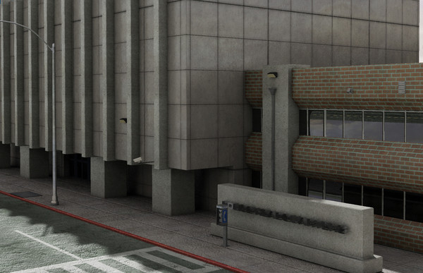 police station 3d max - Police Station by dastolidigital