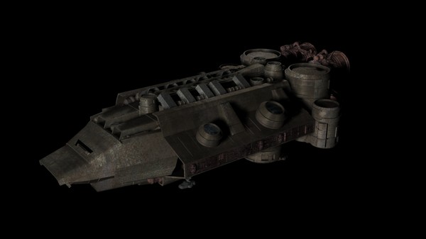space freighter spaceship 3d model - Space Freighter 1 by dastolidigital