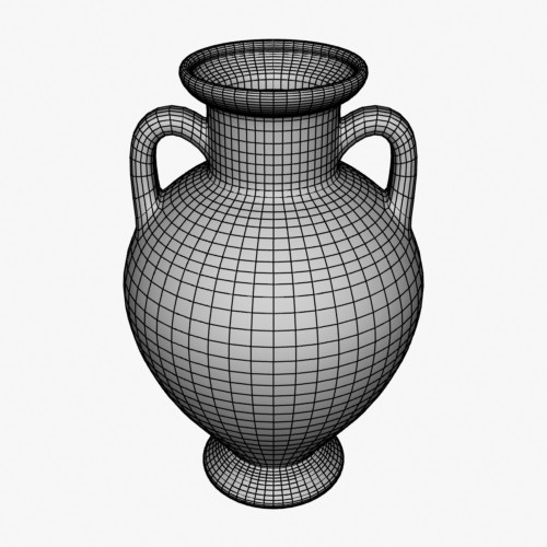 3d amphora model - Amphora by mostlysquare
