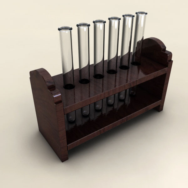 max rack test-tubes - Test-tube by makeionesco