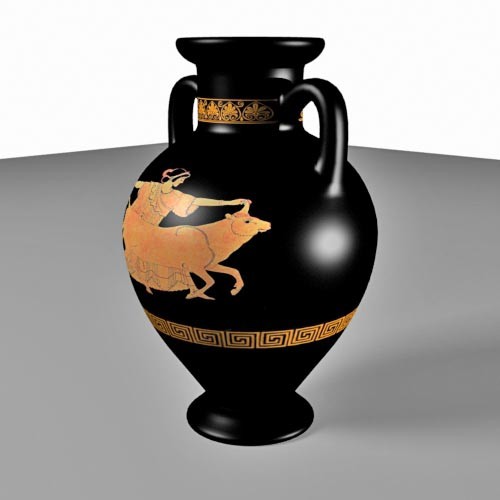 3d amphora model - Amphora by mostlysquare