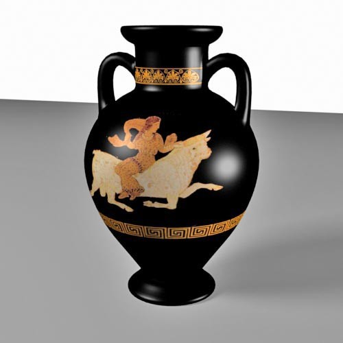 3d amphora model - Amphora by mostlysquare