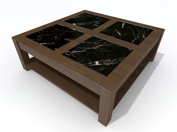 dwg coffee table andrew zinc - Andrew Martin ZincTop table by 3DmakeWork