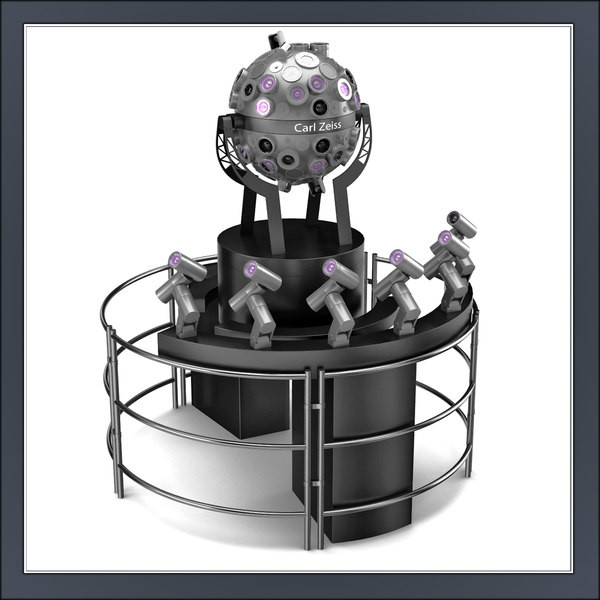 projector carl zeiss starmaster 3d model - Projector Carl Zeiss Starmaster ZMP TD by Tornado Studio