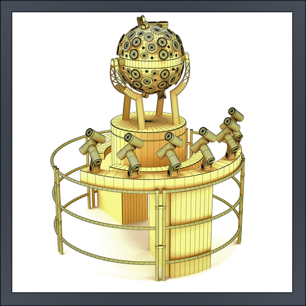 projector carl zeiss starmaster 3d model - Projector Carl Zeiss Starmaster ZMP TD by Tornado Studio