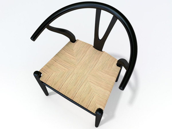 3d carl hansen model - Carl Hansen chair CH 24 by 3DmakeWork