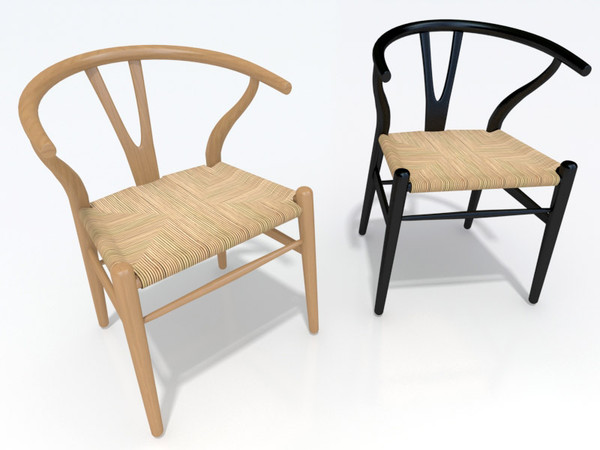 3d carl hansen model - Carl Hansen chair CH 24 by 3DmakeWork