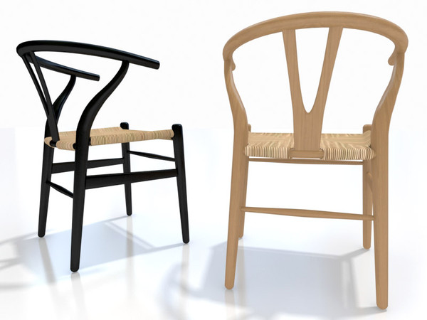 3d carl hansen model - Carl Hansen chair CH 24 by 3DmakeWork