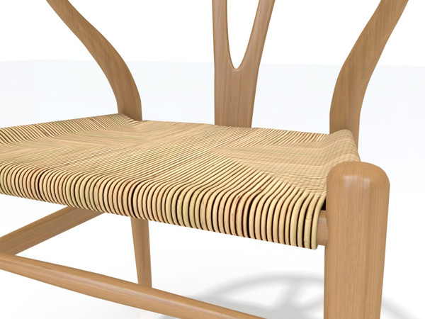 3d carl hansen model - Carl Hansen chair CH 24 by 3DmakeWork