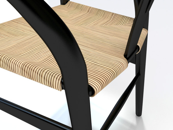 3d carl hansen model - Carl Hansen chair CH 24 by 3DmakeWork