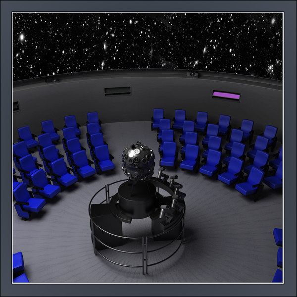 planetarium planet 3d 3ds - Planetarium... by Tornado Studio