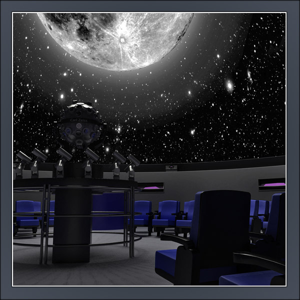 planetarium planet 3d 3ds - Planetarium... by Tornado Studio