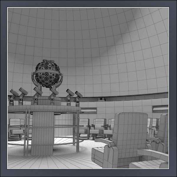 planetarium planet 3d 3ds - Planetarium... by Tornado Studio