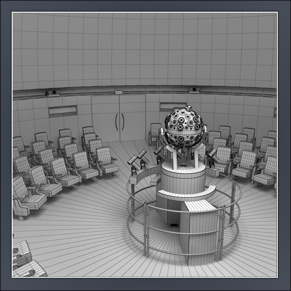 planetarium planet 3d 3ds - Planetarium... by Tornado Studio