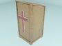 wooden pulpit 3d max