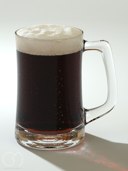 3d obj photorealistic glass beer - Beer... by goodmesh