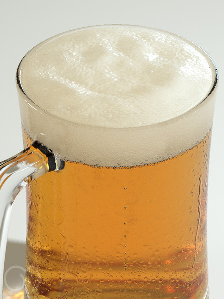 3d obj photorealistic glass beer - Beer... by goodmesh