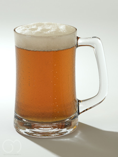 3d obj photorealistic glass beer - Beer... by goodmesh