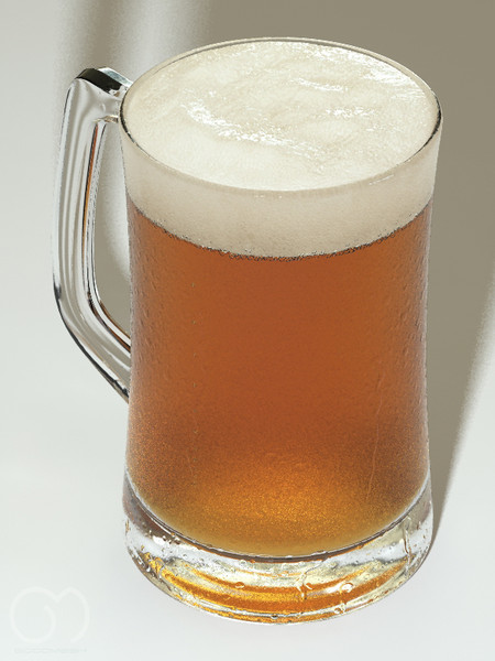 3d obj photorealistic glass beer - Beer... by goodmesh