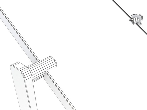 3ds max mirror stand - Cappelini standing mirror by 3DmakeWork