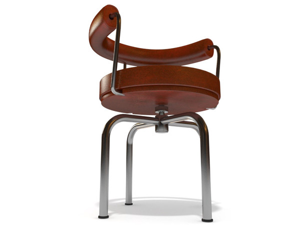 revolving chair lc7 cassina max - Cassina revolving chair LC7 by 3DmakeWork