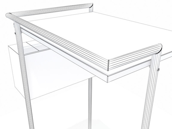 3ds classicon petite - ClassiCon Petite table cabinet by 3DmakeWork