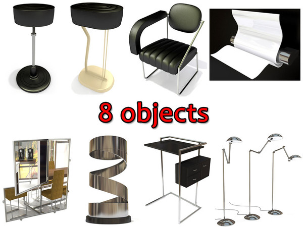 8 bia lamp 3d max - Classicon Collection 8 Items by 3DmakeWork
