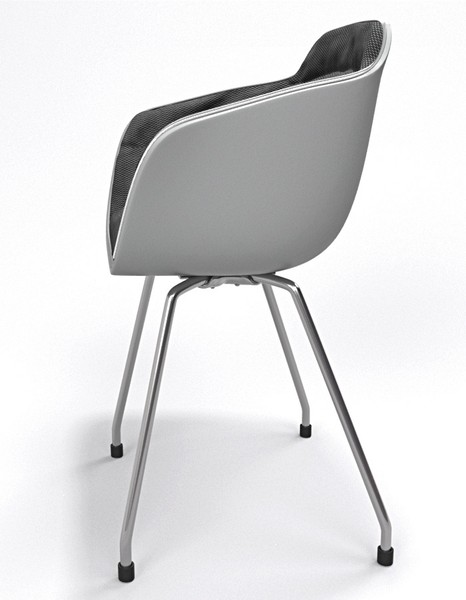 3d model chair armchair - Armchair by btbt