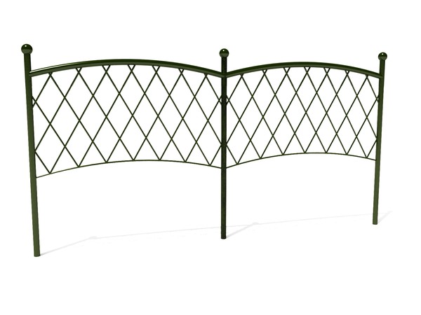 3d model of garden border - Garden Border by baxt