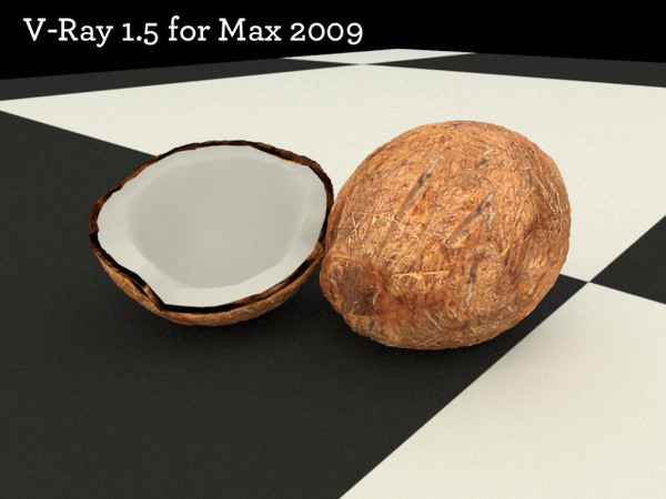 3d coconut - coconuts by cgbeige