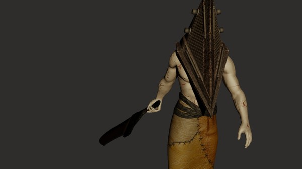 3d pyramid head - Pyramid Head by DemonOfDark