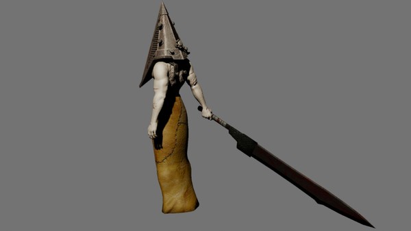 3d pyramid head - Pyramid Head by DemonOfDark