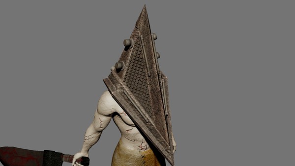 3d pyramid head - Pyramid Head by DemonOfDark