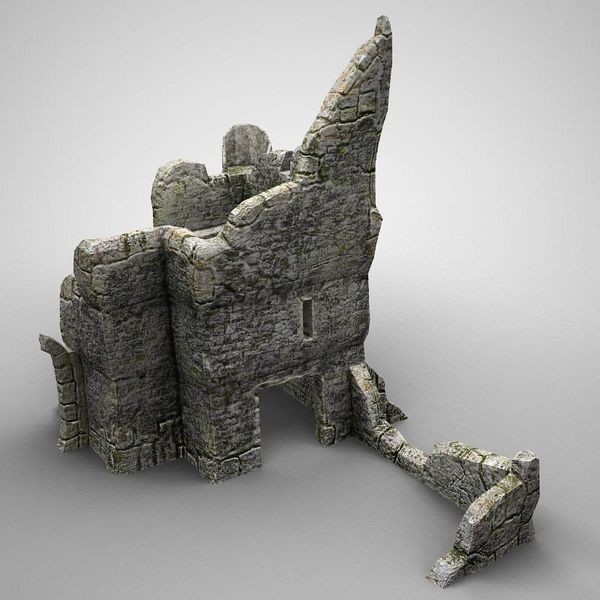 old tower 3ds - old Tower by bemola