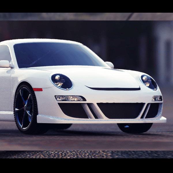 3d model of ruf sports car - RUF rt12 Porsche 911 Turbo by OODINDD