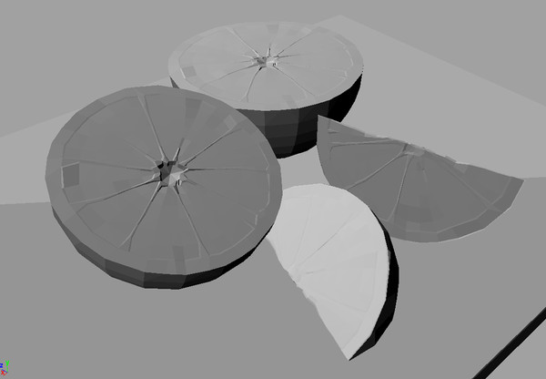 oranges 3d model - Oranges by joel3d