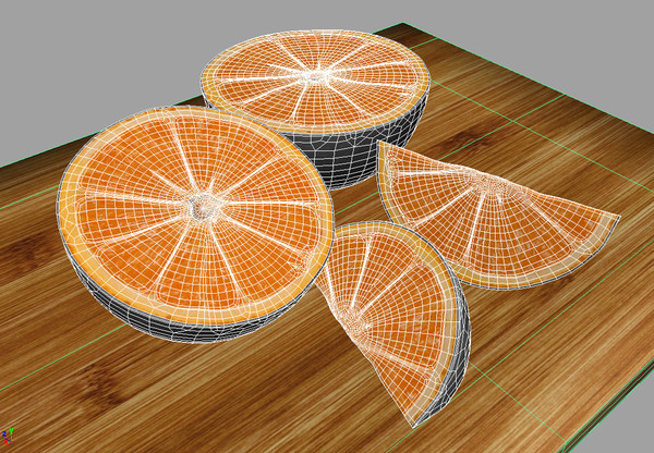 oranges 3d model - Oranges by joel3d