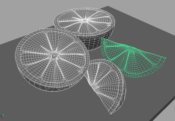 oranges 3d model - Oranges by joel3d