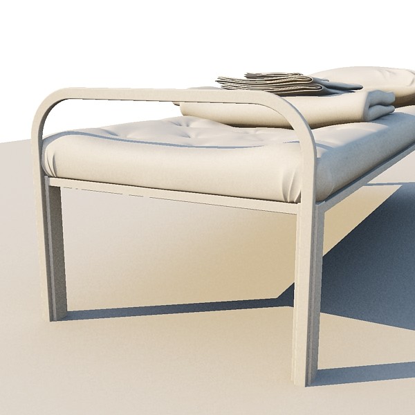 prison cot 3d model - Prison Cot... by FraP