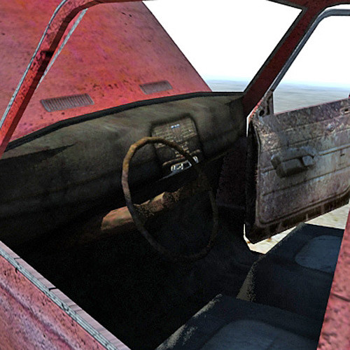 3d ready wrecked car ruins model - Wreck wrecked car ruined wreak by 3D_Multimedia