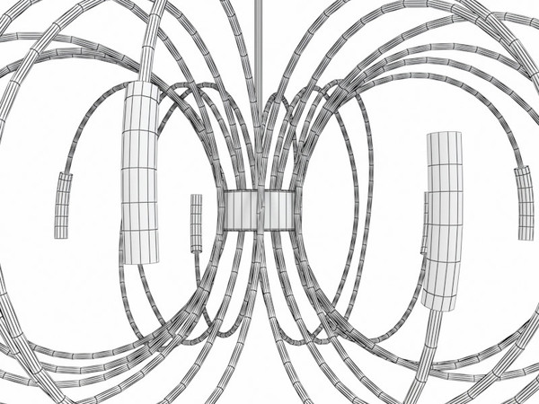 6 lights 3d dwg - 5 light fixture Collection by 3DmakeWork